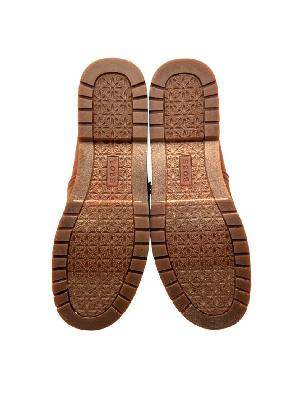 BOBS From Skechers Brown Memory Foam Slip-On Shoes Womens Size 8 With Faux Fur - Picture 10 of 15